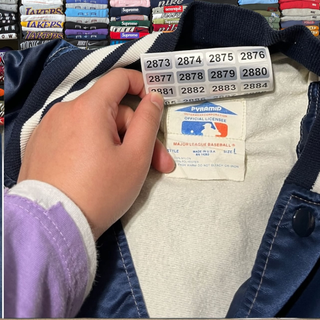 90s New York Yankees mlb baseball satin jacket