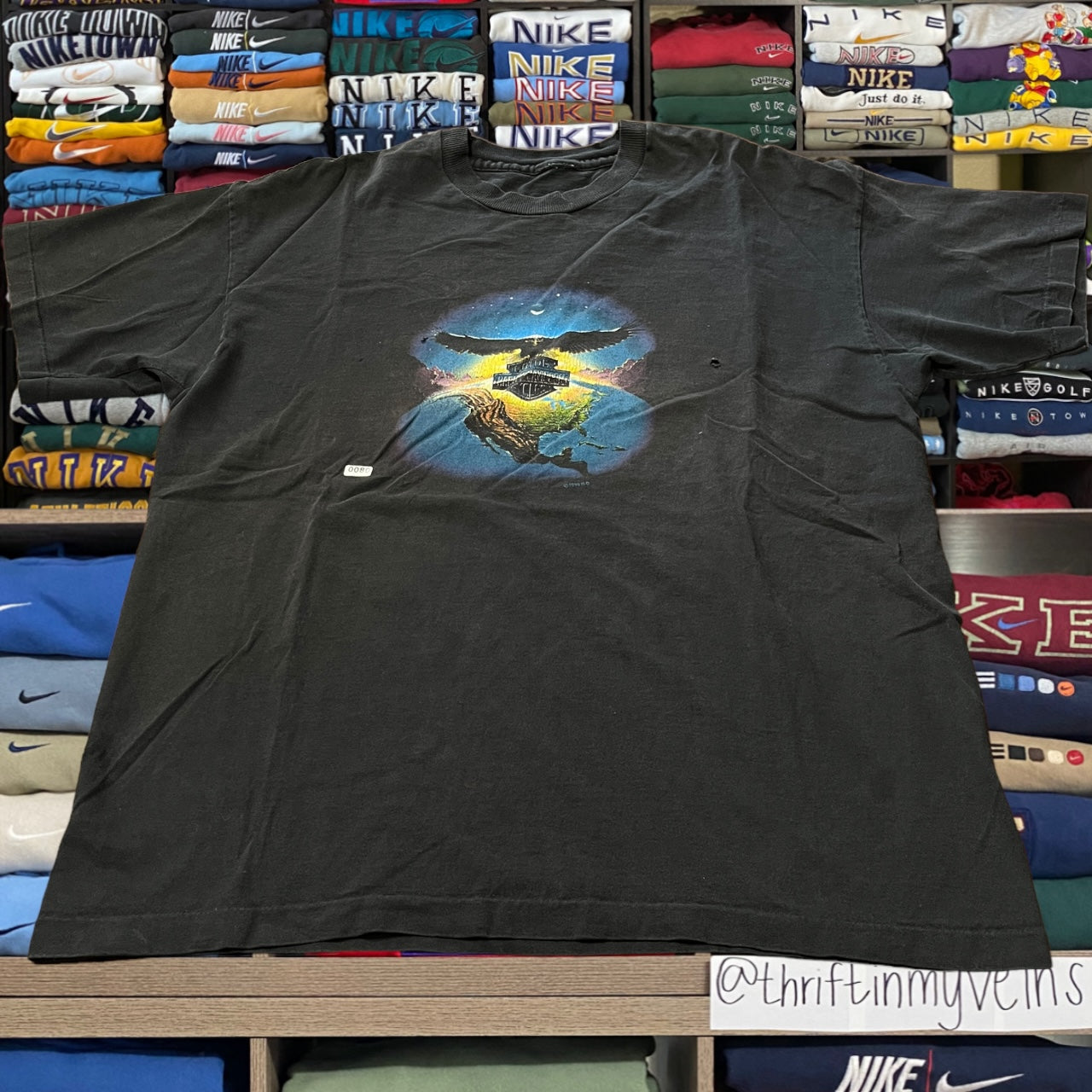 Vtg 1995 Harley style motorcycle shirt