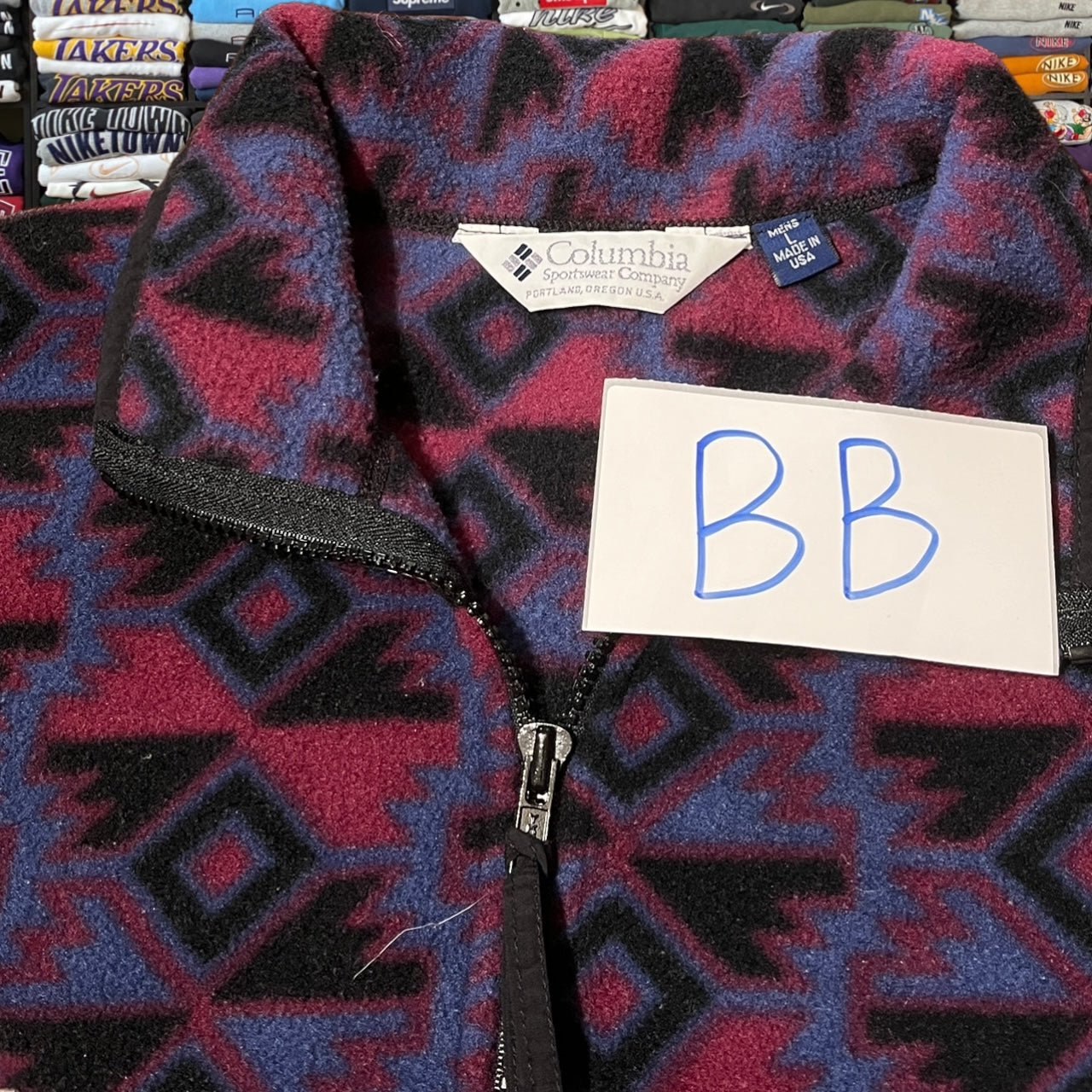 90s Columbia quarter zip fleeced