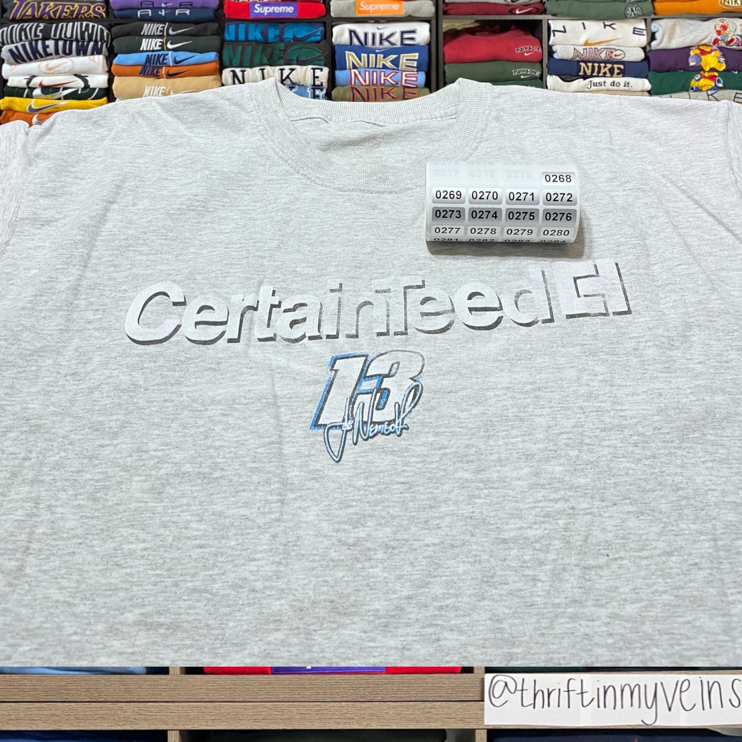 vintage 90s nascar graphic shirt