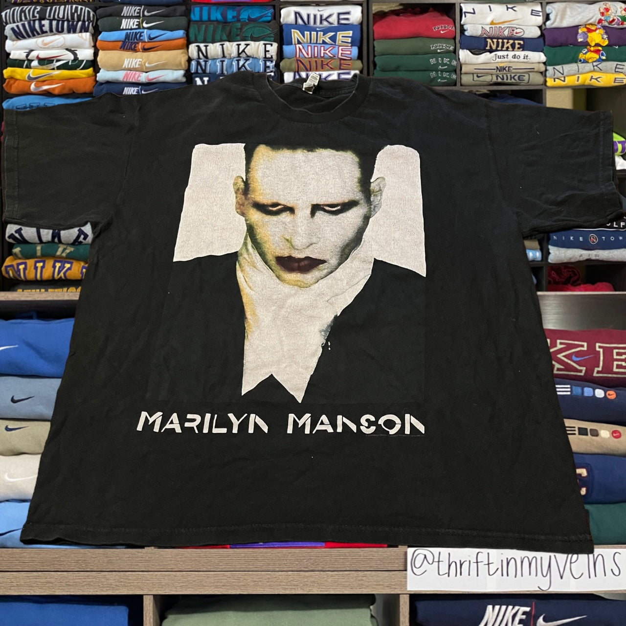 Marilyn Manson 2016 tour shirt