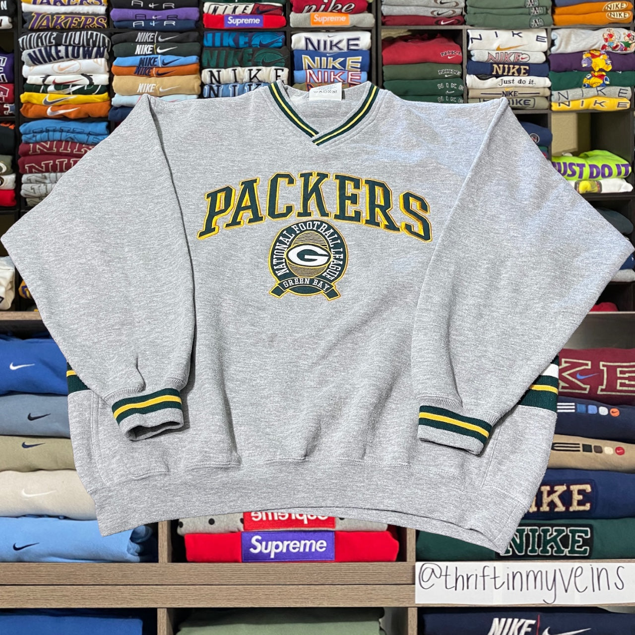 90s Green Bay packers nfl football sweater