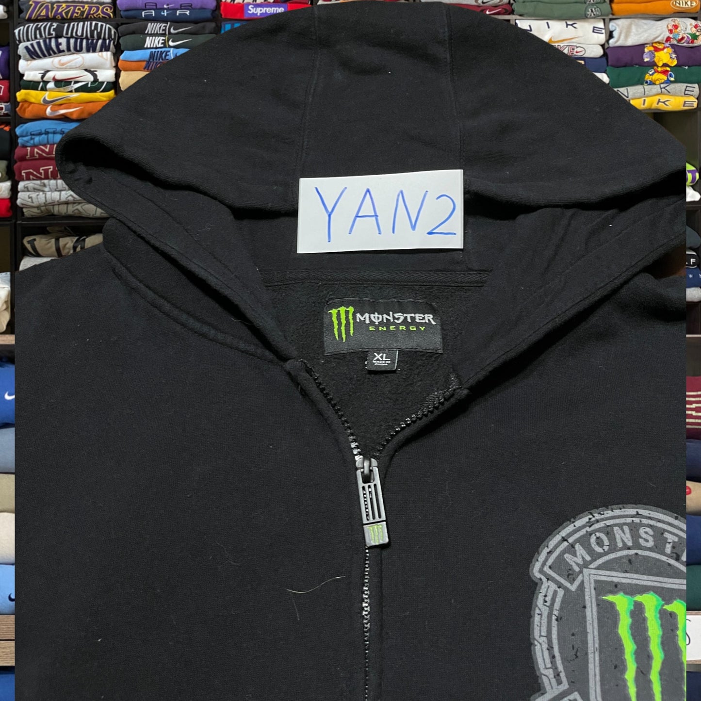 monster energy hoodie skater