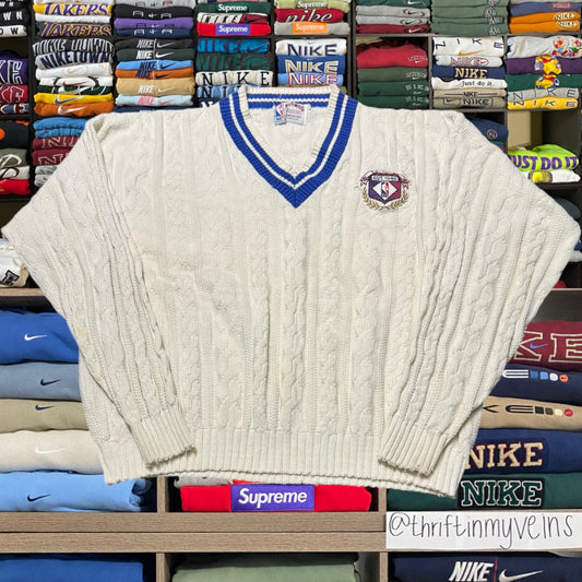 90s NBA knitted sweatshirt (Large)
