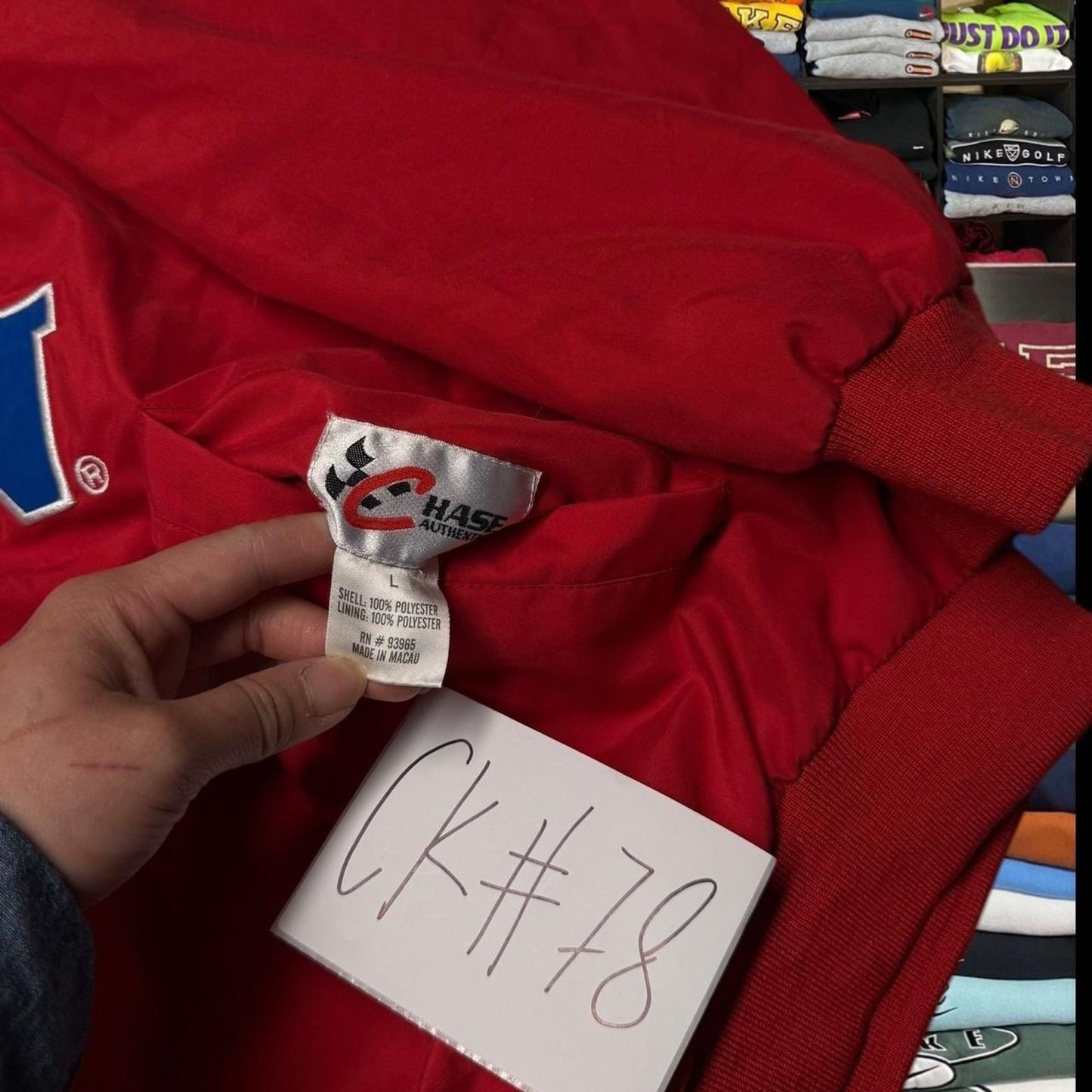 Vintage 90s Nascar Sweater/Shirt