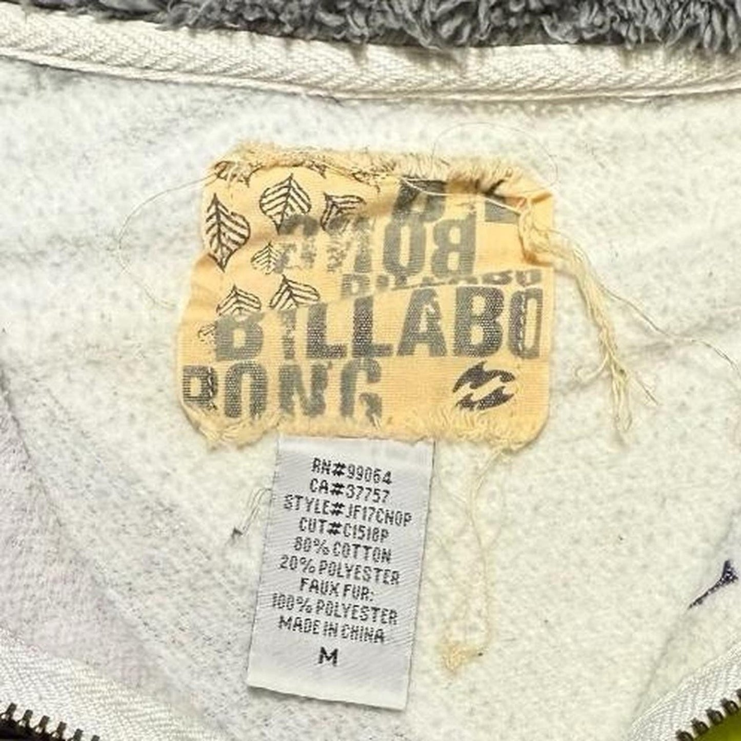 Y2K Billabong Sweatshirt/Jacket/Shirt