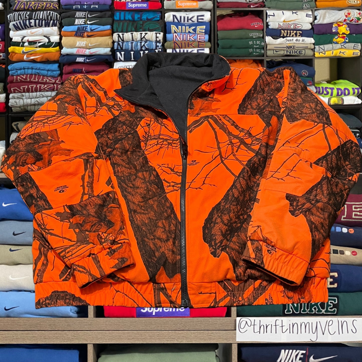 vintage reversible extreme weather jacket
