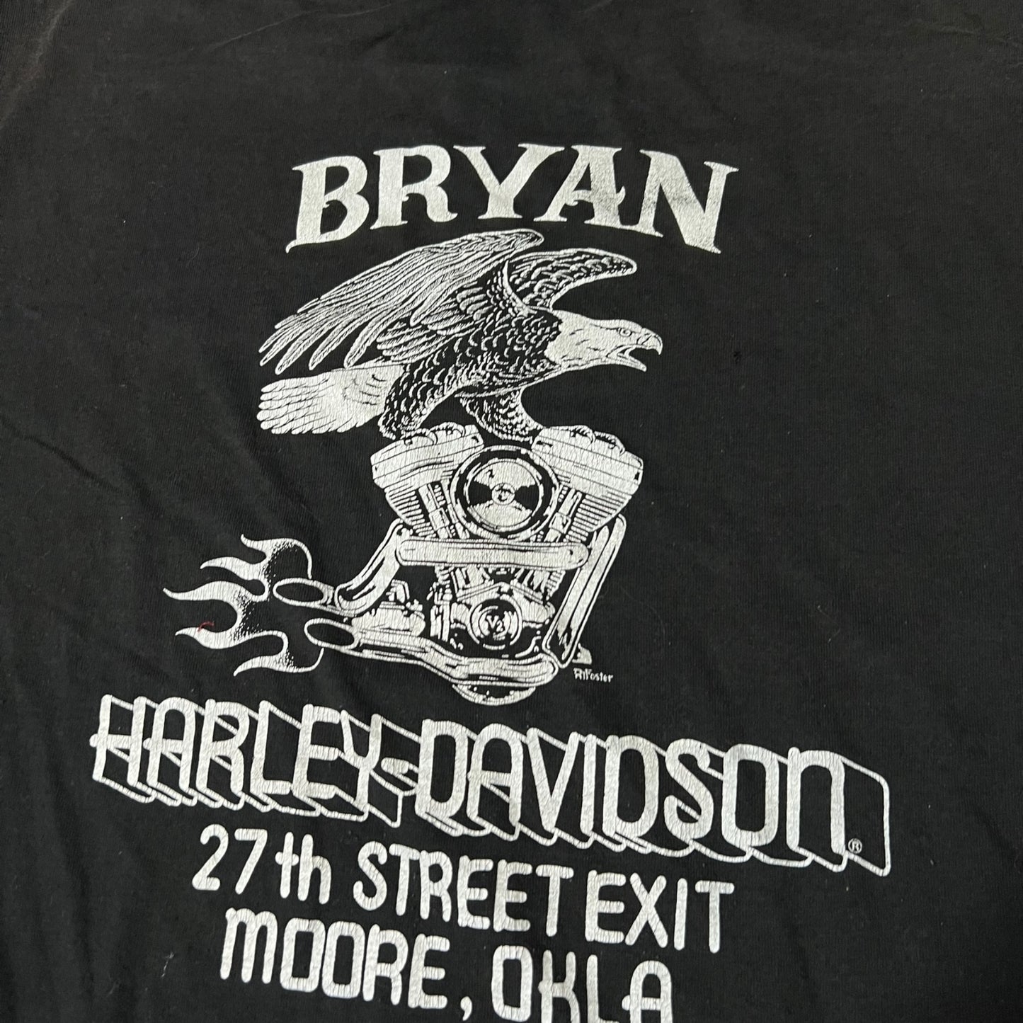 90s Harley Davison biker motorcycle shirt
