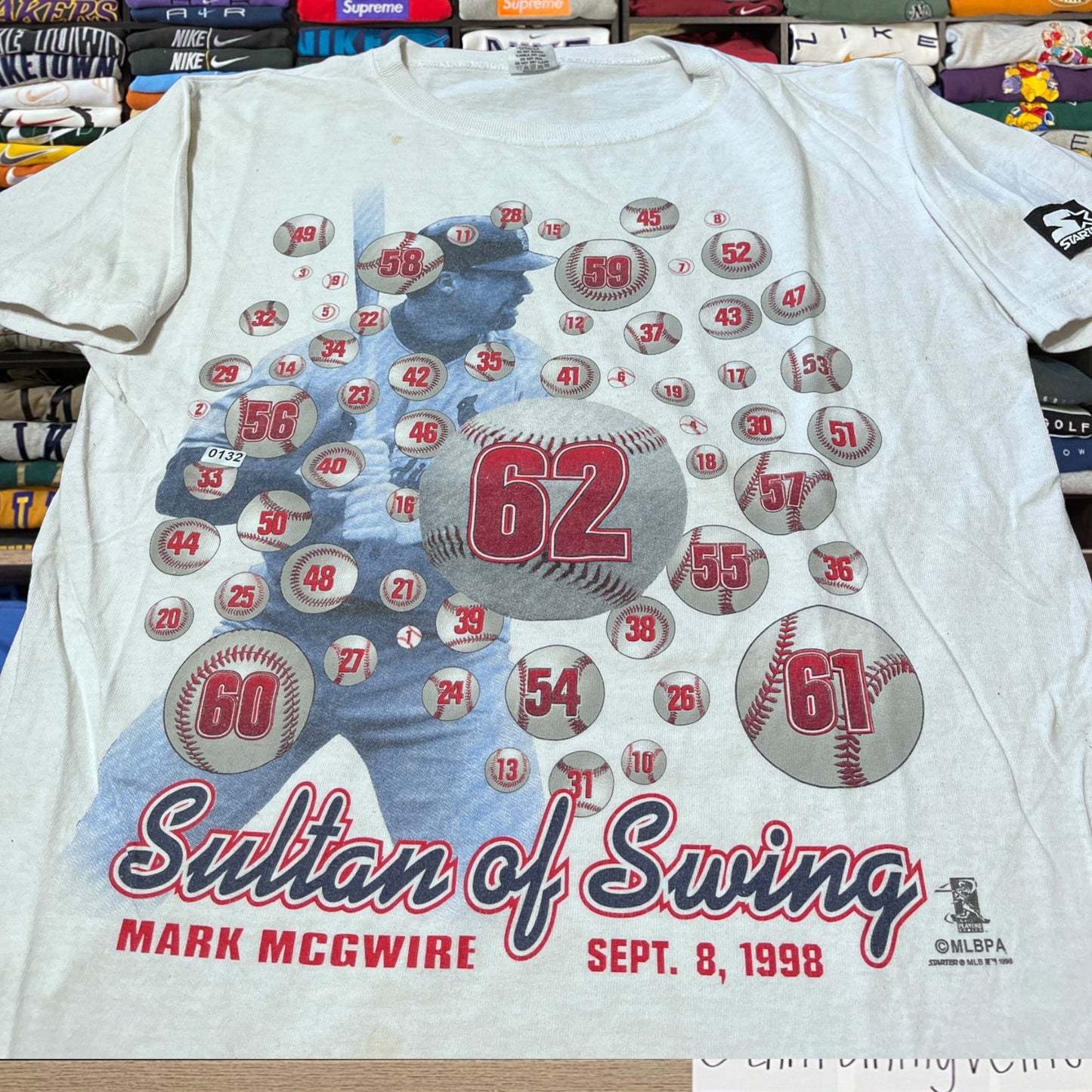 90s mlb baseball starter shirt