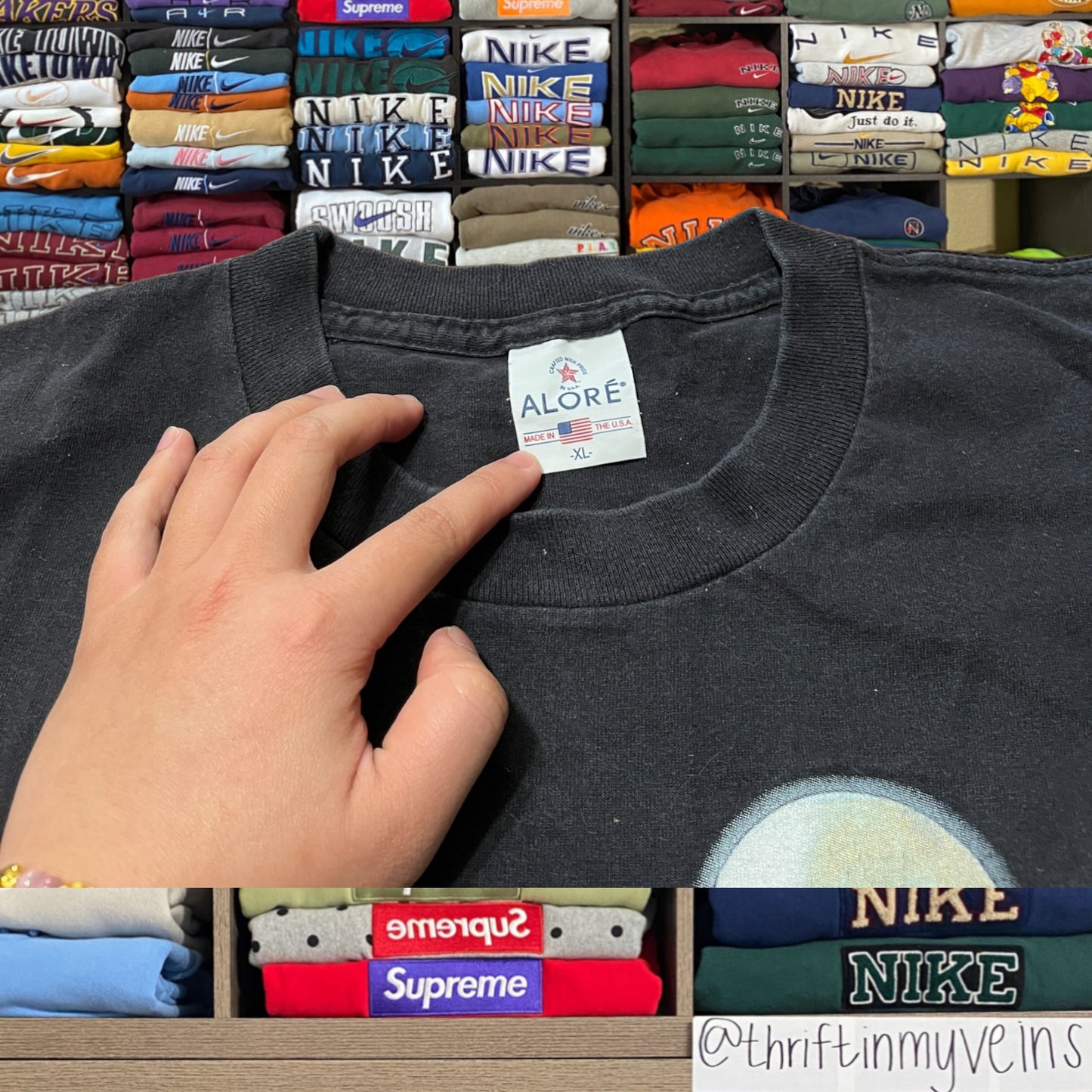 90s wolf nature shirt