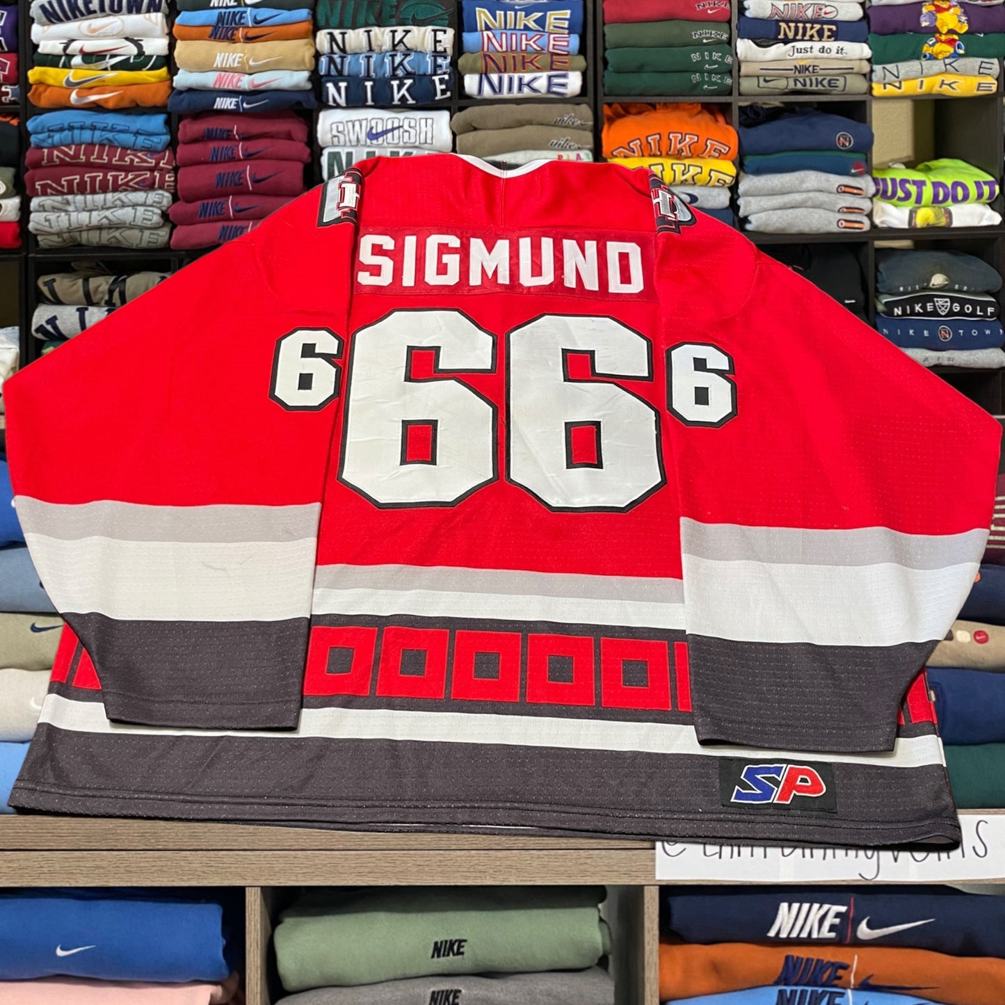 90s Dallas ice hawks hockey jersey