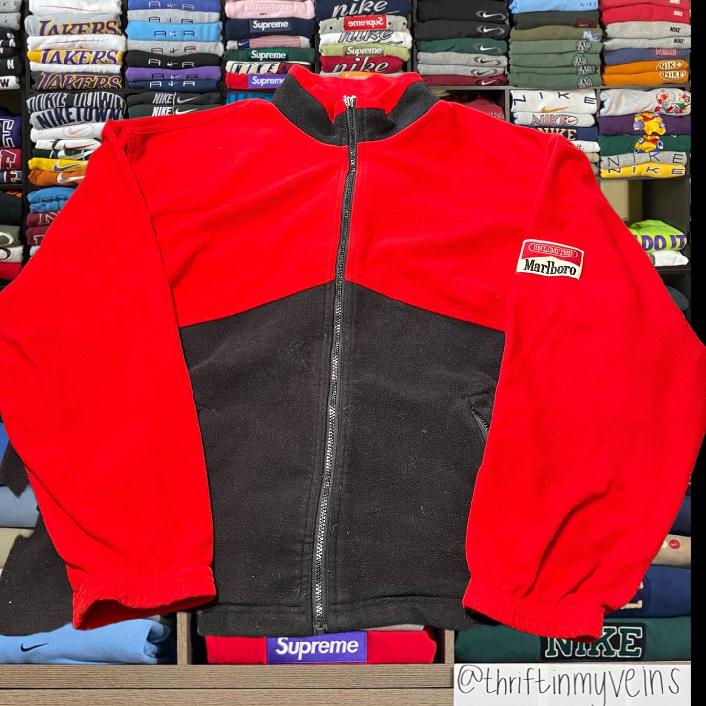 90s Marlboro full zip fleece (xlarge)