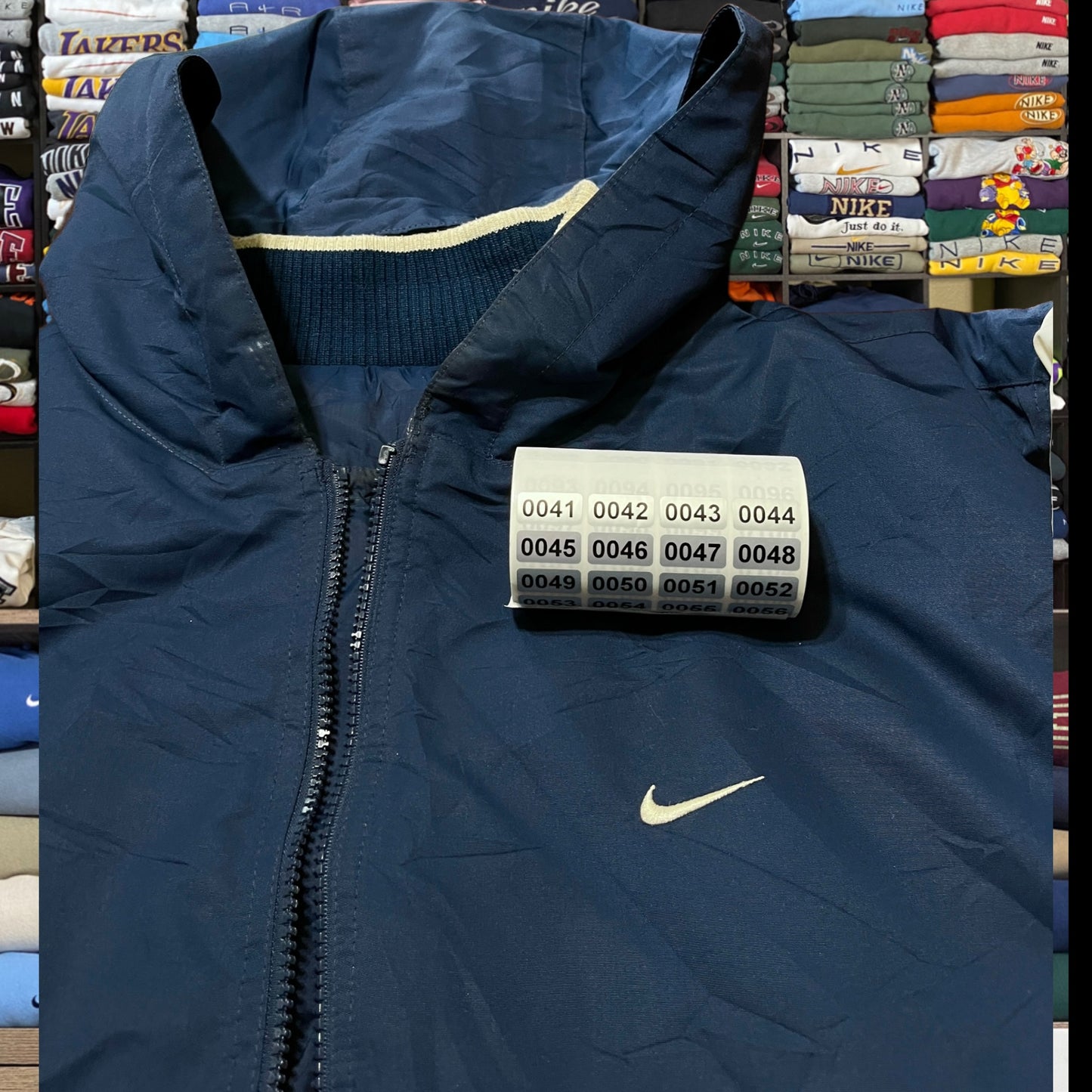 vintage 90s nike puffer jacket