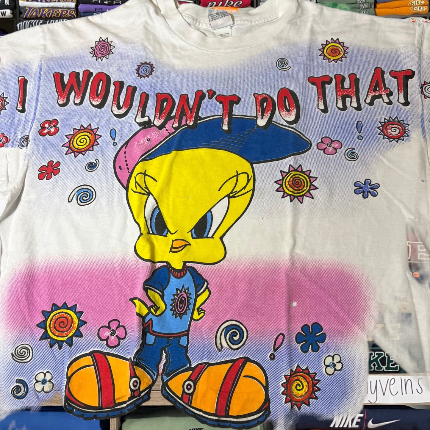90s tweety all over print