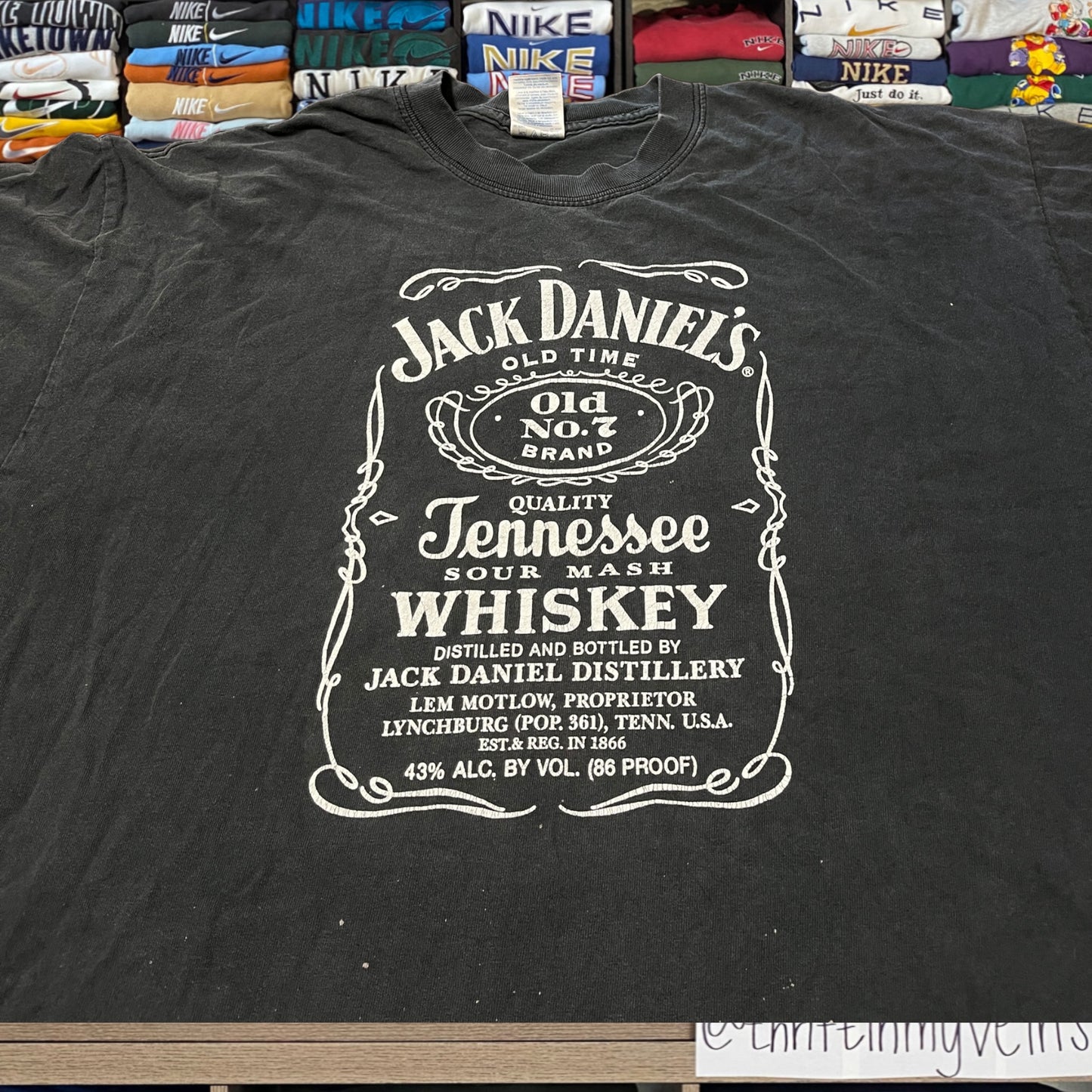 vtg jack daniel shirt (xlarge)