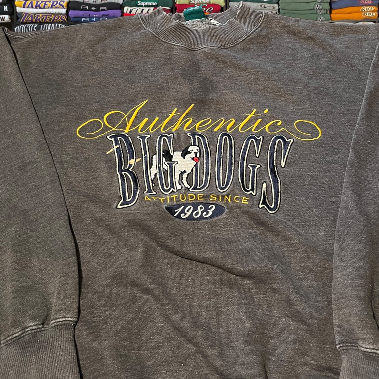 90s big dogs sweater