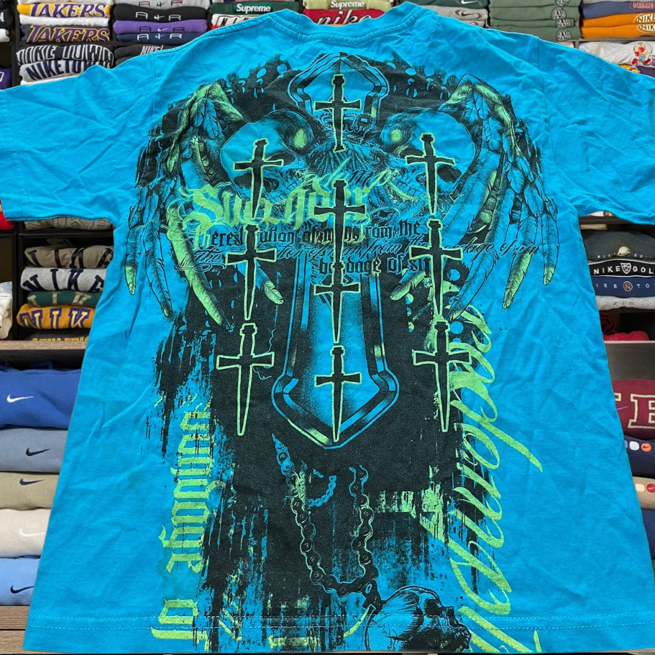 Y2K chemistry grunge skater shirt