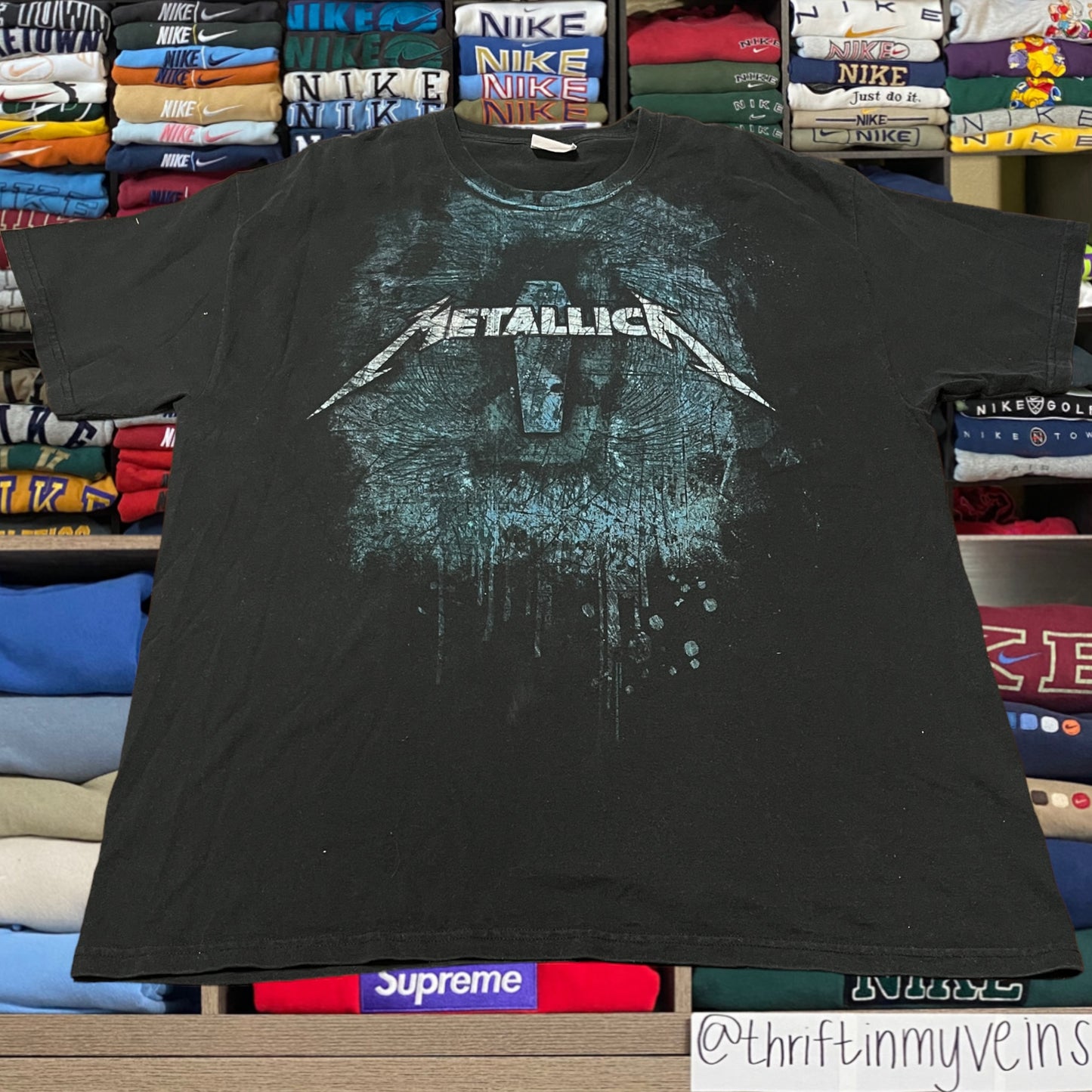 y2k metallica shirt (xlarge)