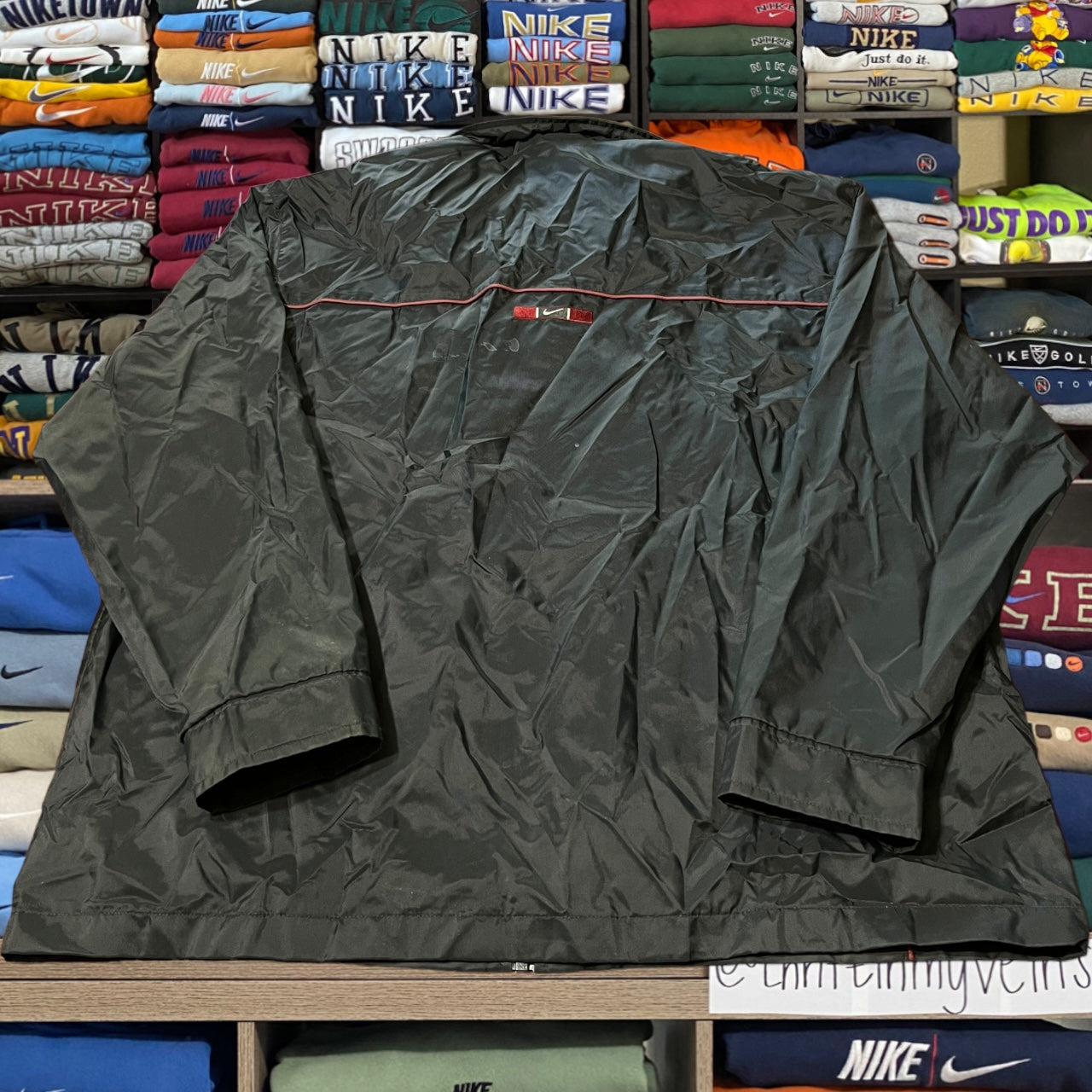 90s Nike windbreaker full zip jacket