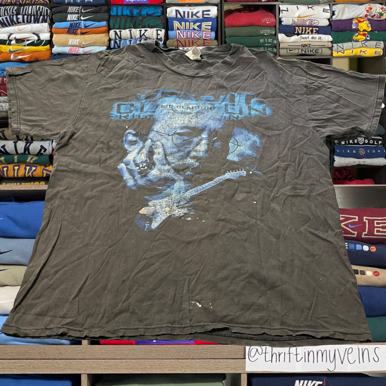 90s Eric Clapton shirt