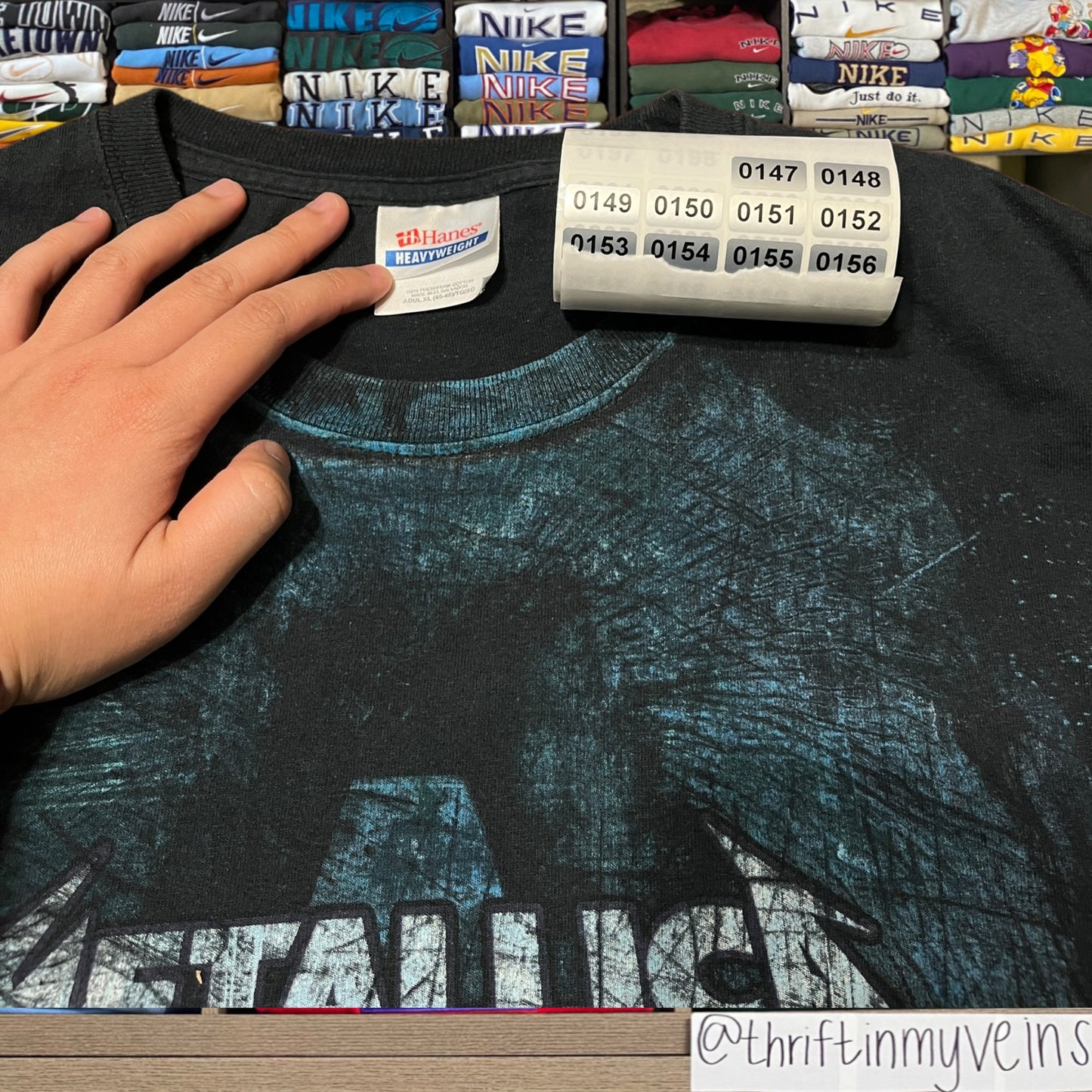y2k metallica shirt (xlarge)