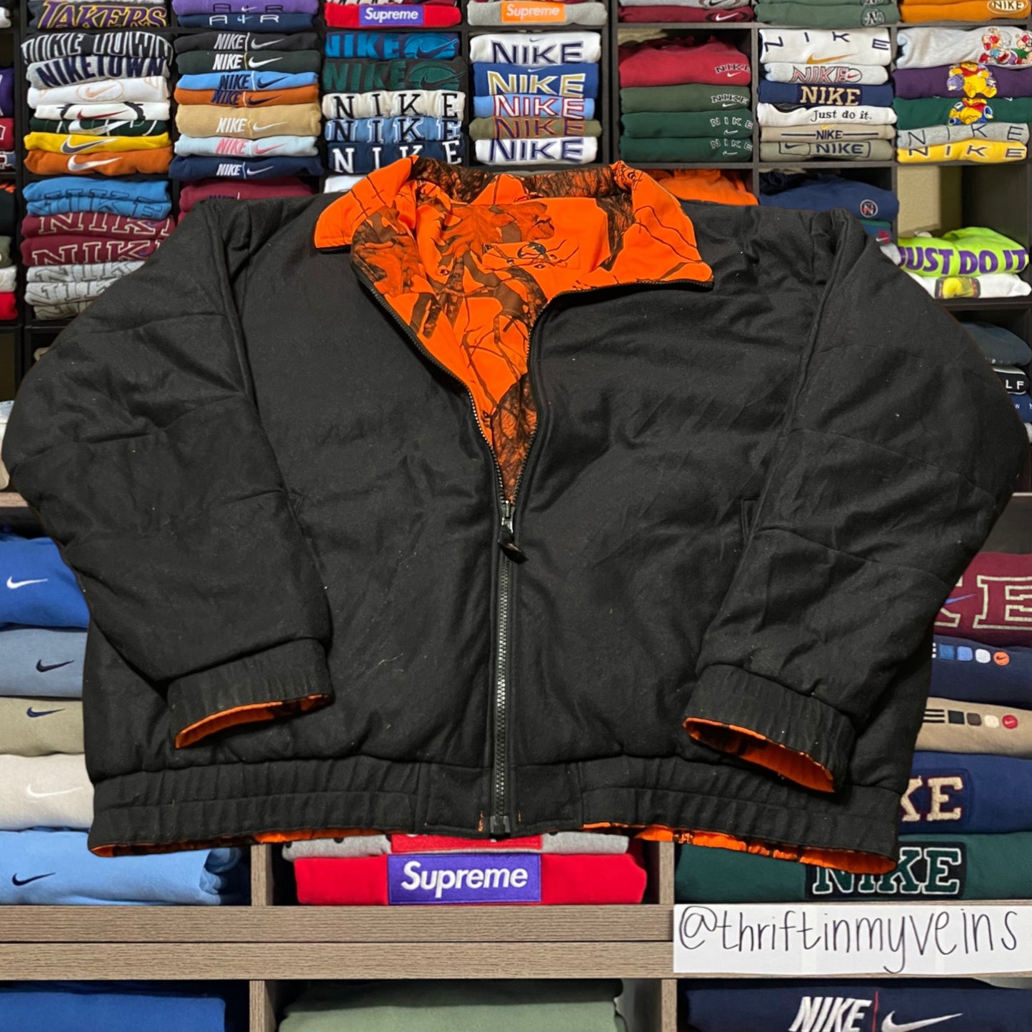 vintage reversible extreme weather jacket