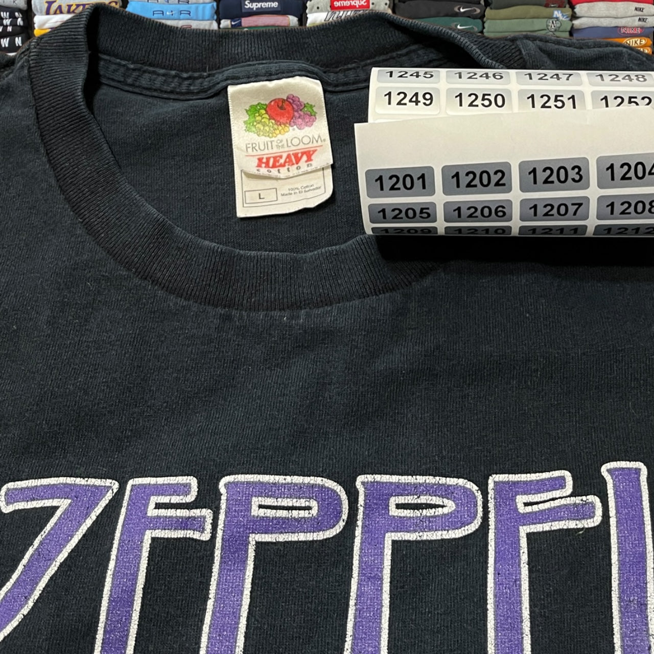90s Led Zeppelin band tee shirt