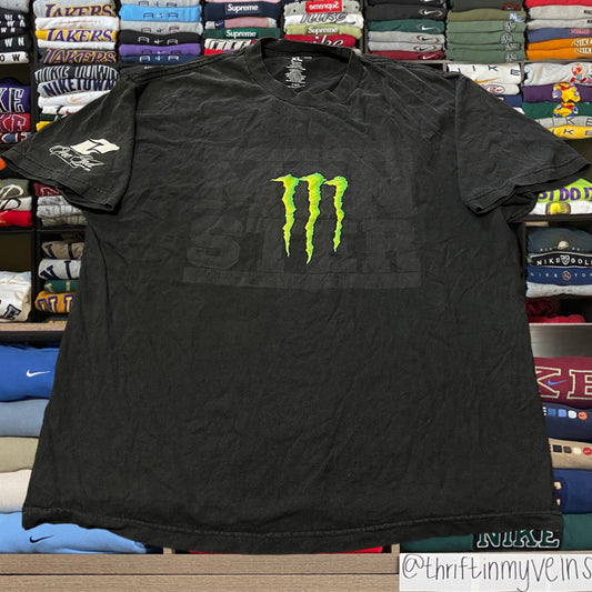 Skater monster energy drink shirt