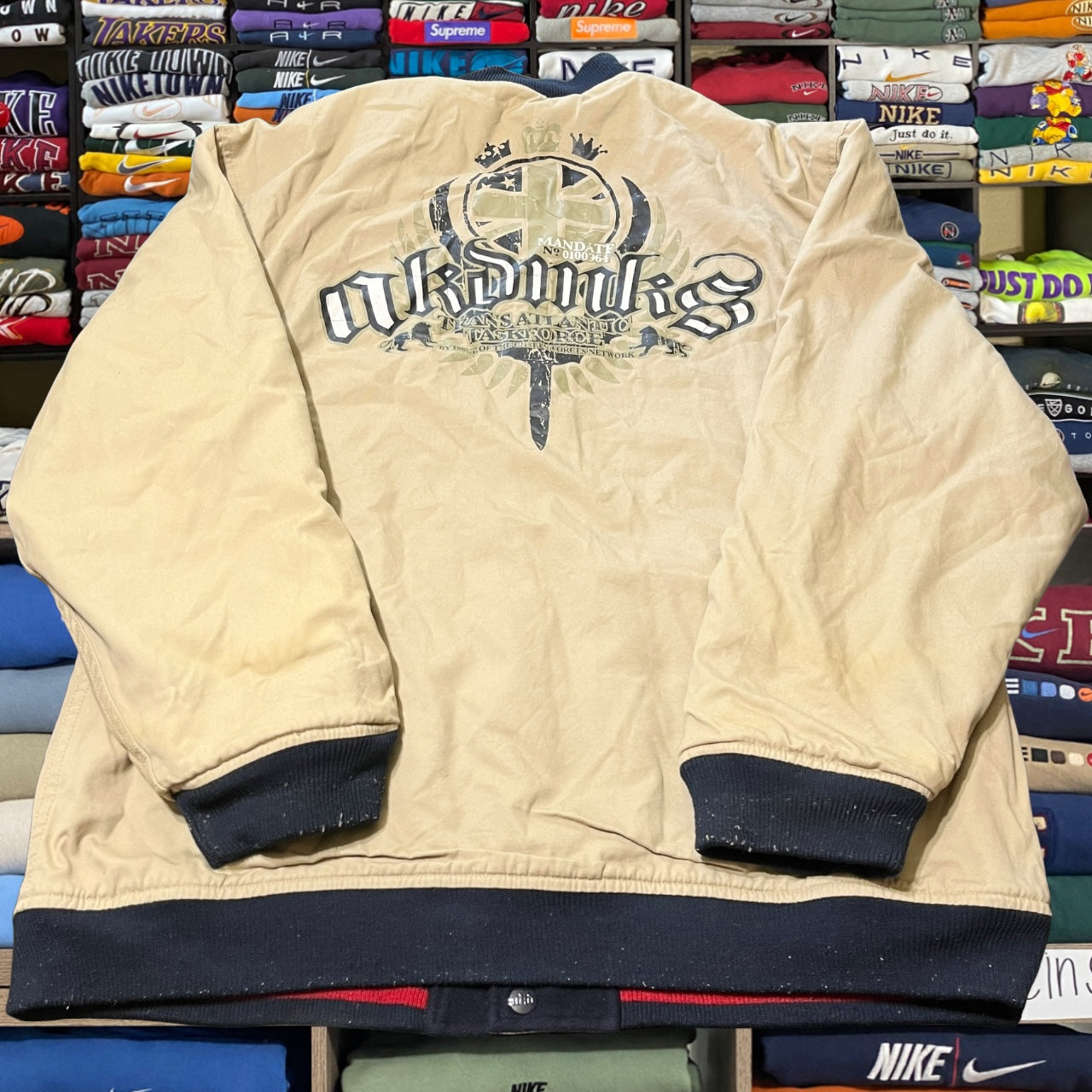 Skater reversible heavy weighted jacket