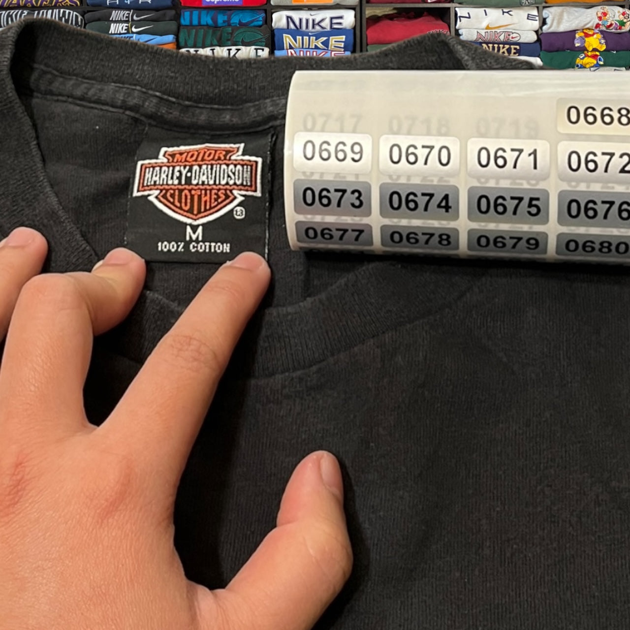 90s Harley Davidson biker motorcycle shirt