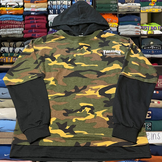Thrasher camo hoodie
