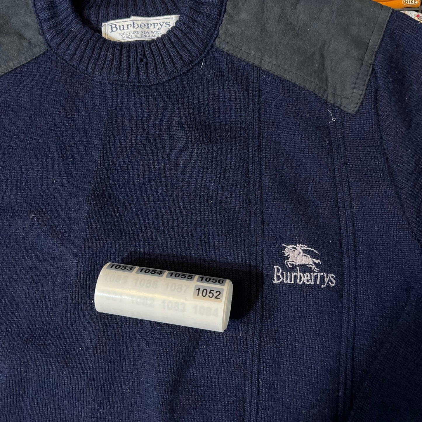90s Burberry knitted sweater