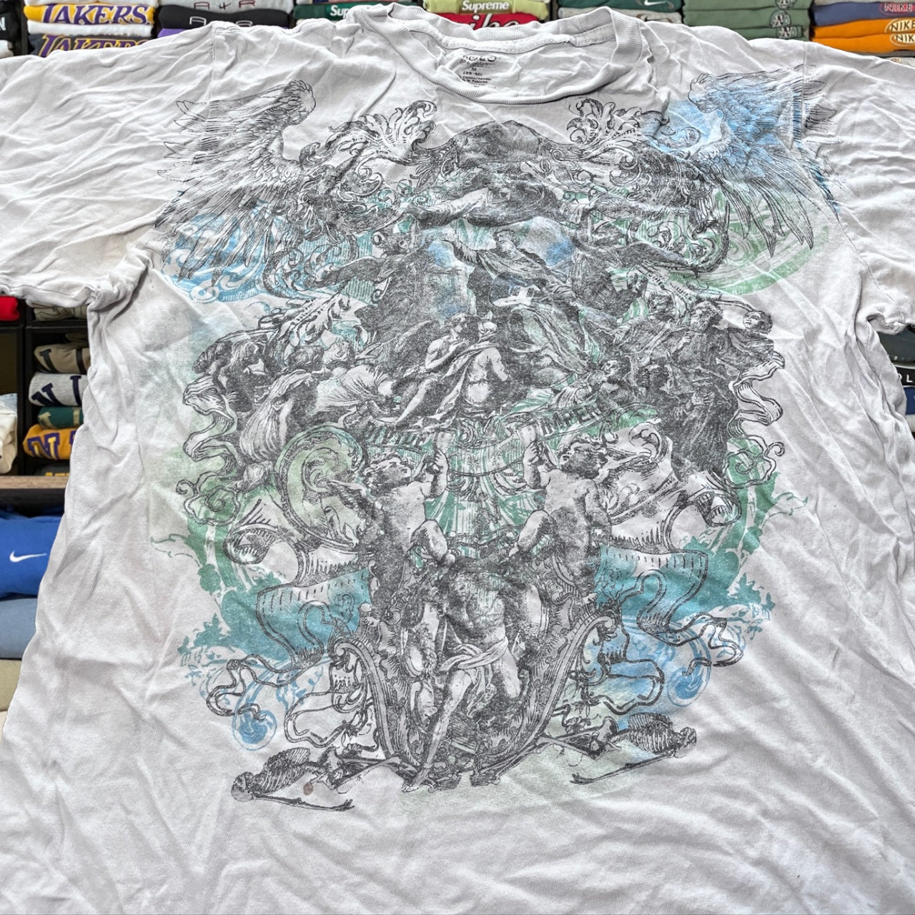 Y2K skater graphic shirt