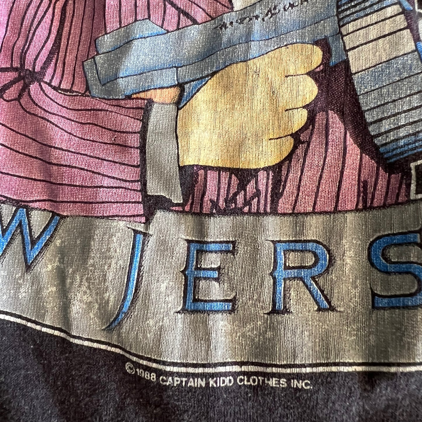 Vtg 1989 Bon Jovi tour brother hood shirt