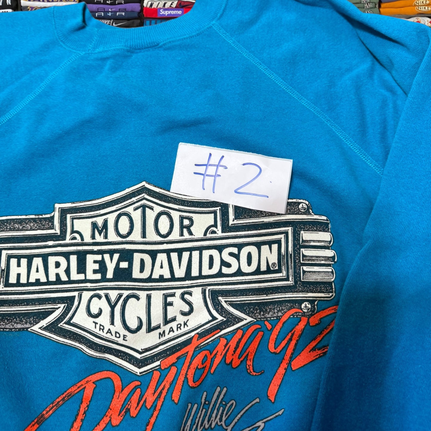 80s Harley Davidson biker  (large)