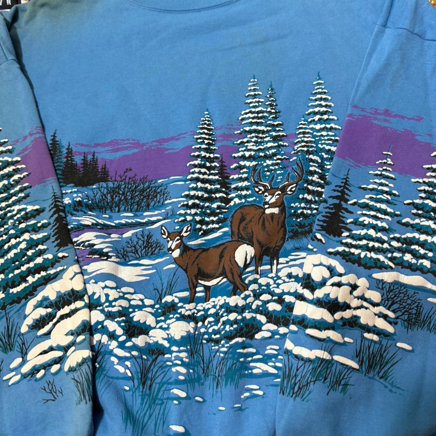 90s nature deer winter