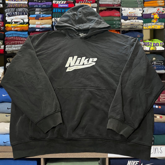Y2K Nike spelled out logo hoodie