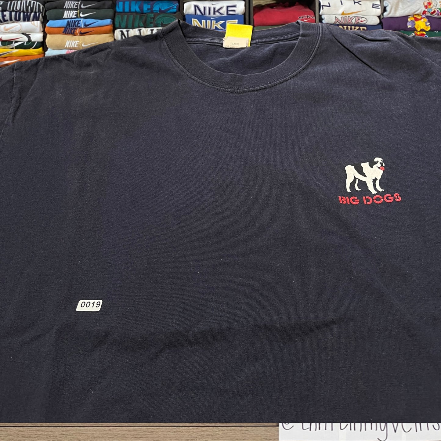 y2k corona extra big dog shirt (xlarge)