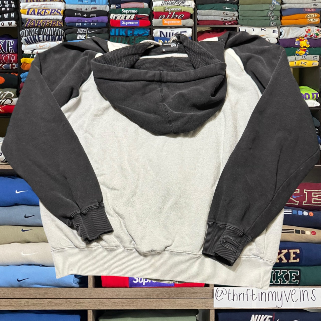 Dc shoes skater hoodie (large)