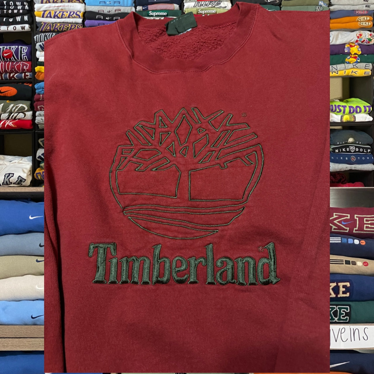 90s timberland sweatshirt (Xlarge)