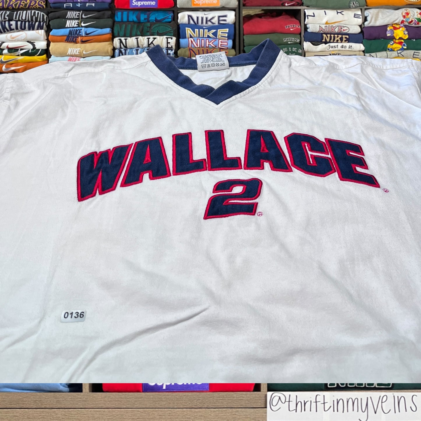 Y2K nascar Wallace shirt