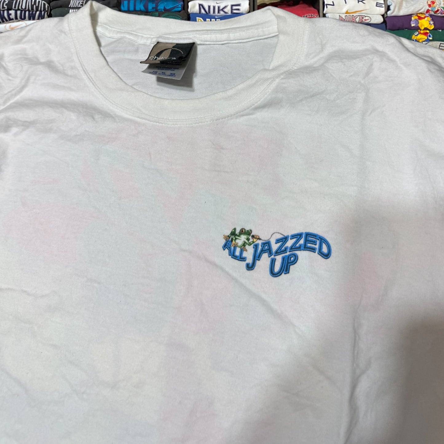 Y2K jazz alligator shirt