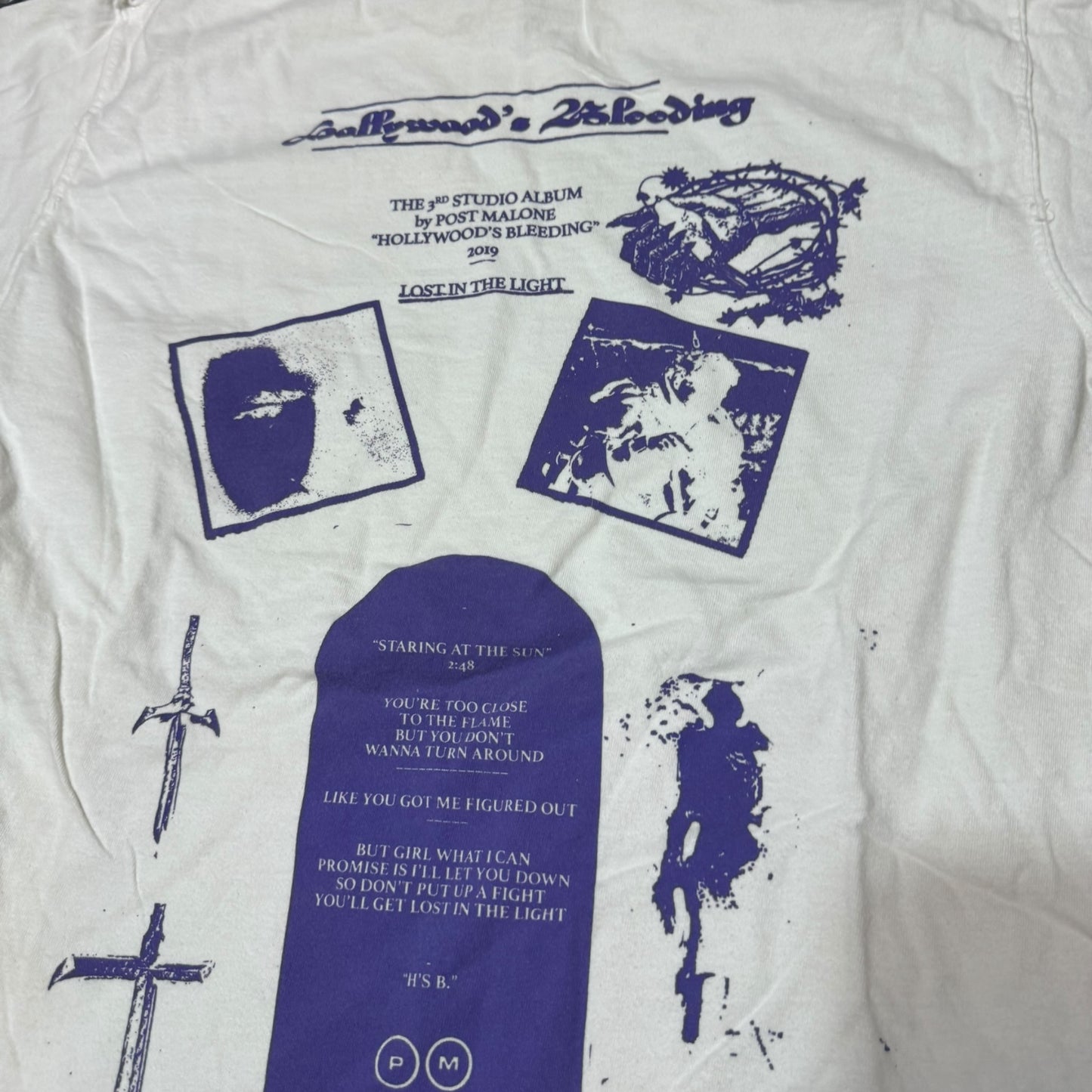 Post Malone tour shirt