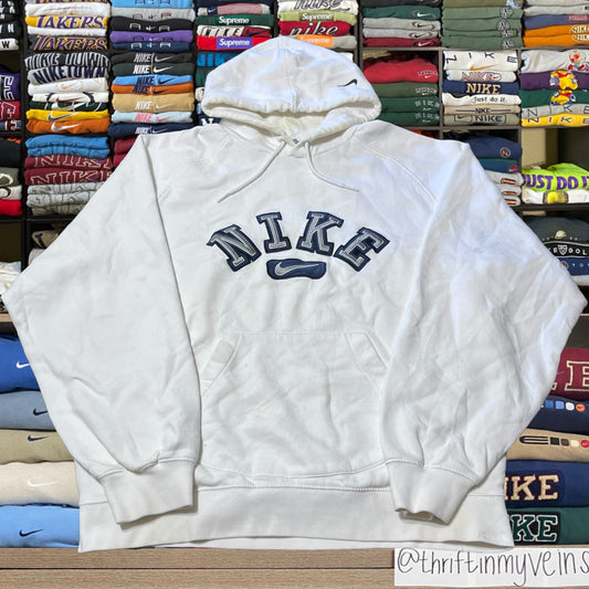 Y2K Nike spelled out hoodie