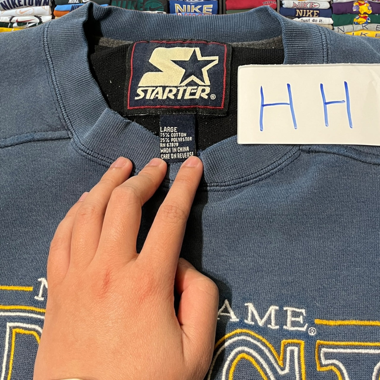 90s note dame fighting Irish sweater