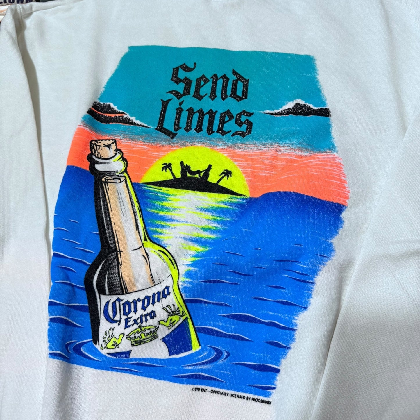 90s corona extra sweater