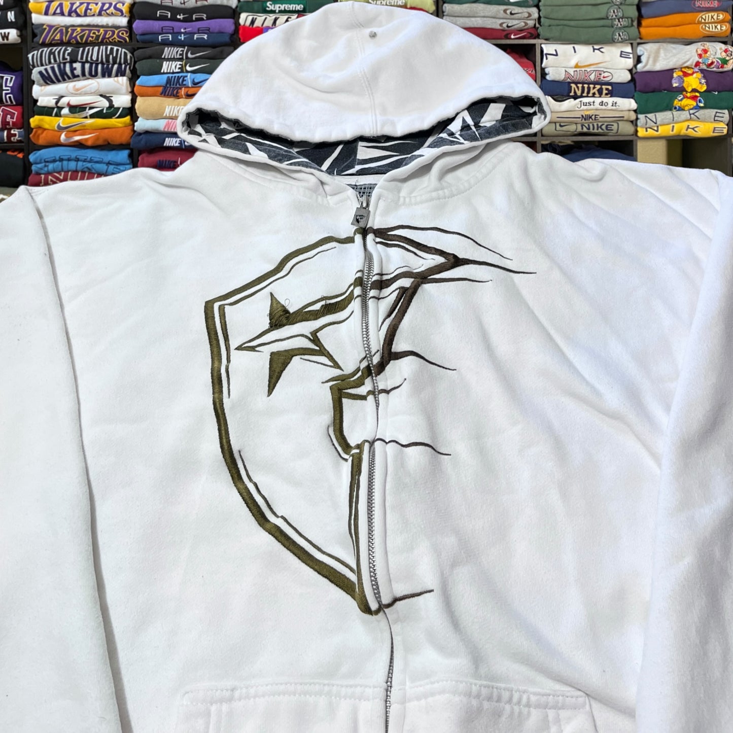 Y2K famous straps and stars hoodie