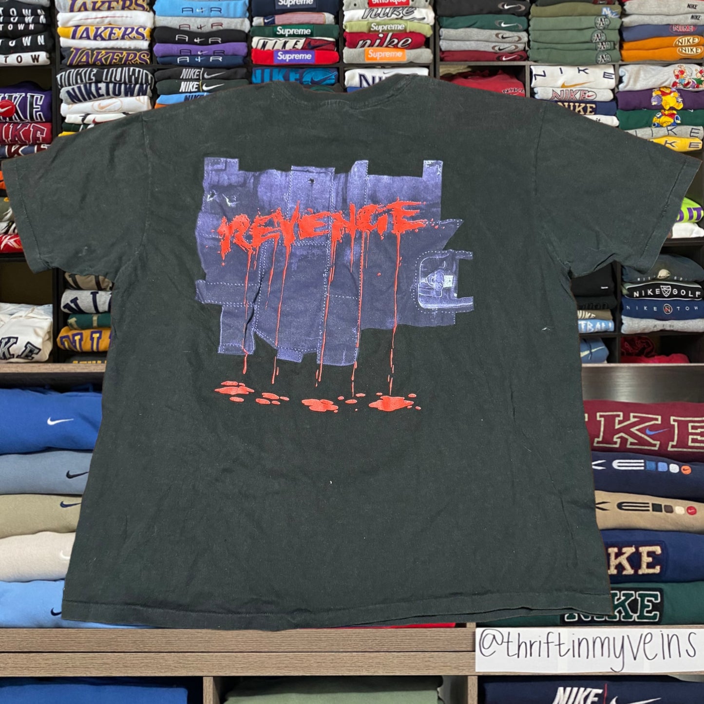 90s kiss band tour tee