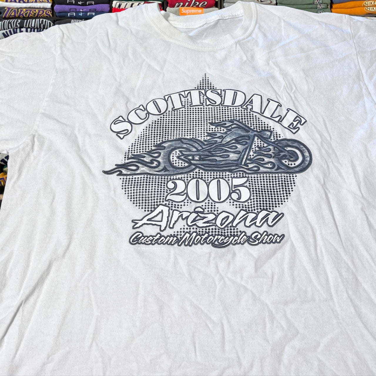 Y2K 2005 biker motorcycle shirt