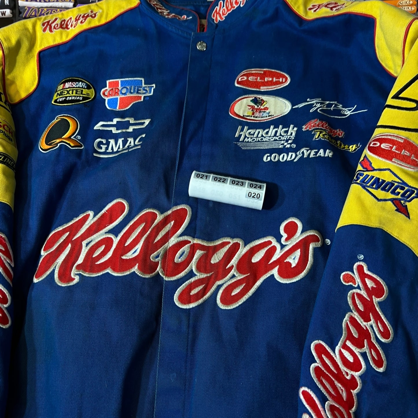Vintage Jeff Hamilton nascar Kellogg jacket
